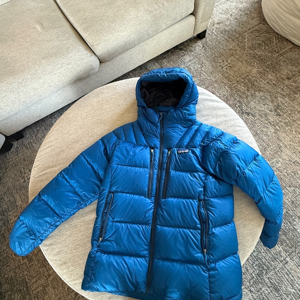 Patagonia Vibrant Blue Puffer Jacket